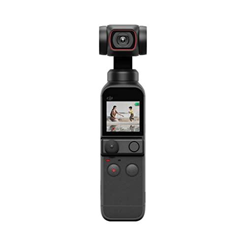 DJI Pocket 2 vlogカメラ3軸ジンバル 手持ちスタビライザー 4Kカメラ 1/1.7イ...