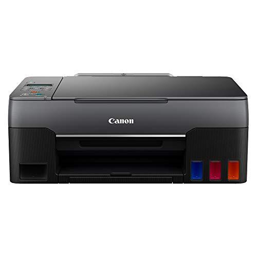 Canon プリンター 特大容量ギガタンク搭載 A4カラーインクジェット複合機 G3360 テレワー...