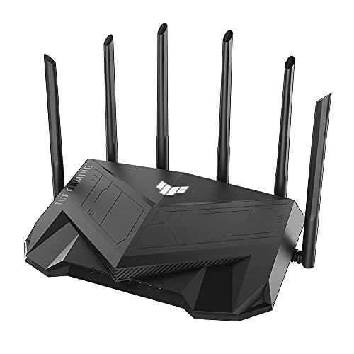 ASUS WiFi 無線 ルーター WiFi6 4804+574Mbps v6プラス対応デュアルバン...