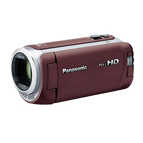 パナソニック HDビデオカメラ 64GB ワイプ撮り 高倍率90倍ズーム ブラウン HC-W590M...