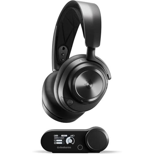 SteelSeries ヘッドホン Arctis Nova Pro Wireless 軽量 無線 密...