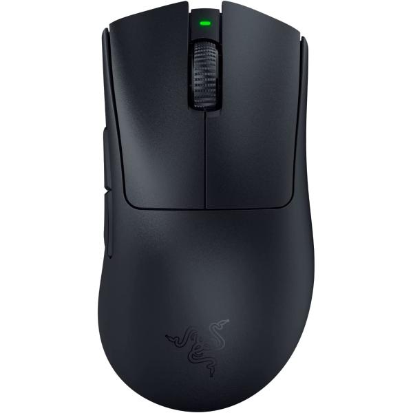 Razer DeathAdder V3 Pro ゲーミングマウス ワイヤレス 63gの超軽量 進化し...