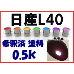 カラーパレット ホンダPB83P 塗料 プレミアムディープバイオレットP フィット 希釈済