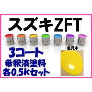 スズキZ1D 塗料 ブリティッシュグリーンP ワゴンR 希釈済 カラー