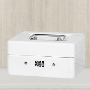 手提げ金庫 ダイヤル式ロック 4サイズ×4色 管理 収納ケース