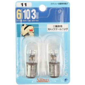 STANLEY [ スタンレー電気 ] BP4854H ブリスター電球 6V 10/3W