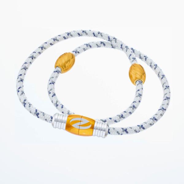 Zaoral（ザオラル）リカバリーネックレス　ホワイト/ゴールド（N72622（WH/GD））