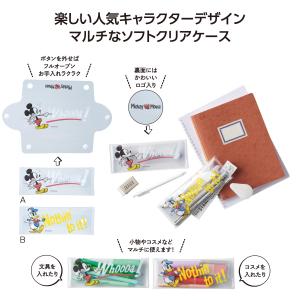 ディズニー ミッキー&ドナルド クリアマルチケ...の詳細画像1