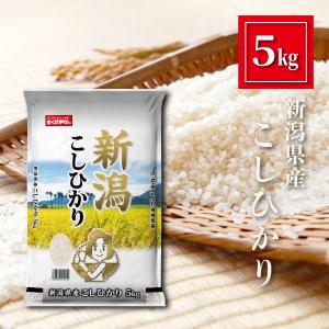 新潟県産 こしひかり お米 5kg 精米 白米 おくさま印 食品 国産 送料無料 5キロ｜kibaco-net