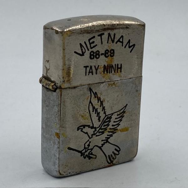 ジッポー ZIPPO ベトナムジッポー 1968年 アメリカンイーグル 鷲 使えます ヴェトナムジッ...