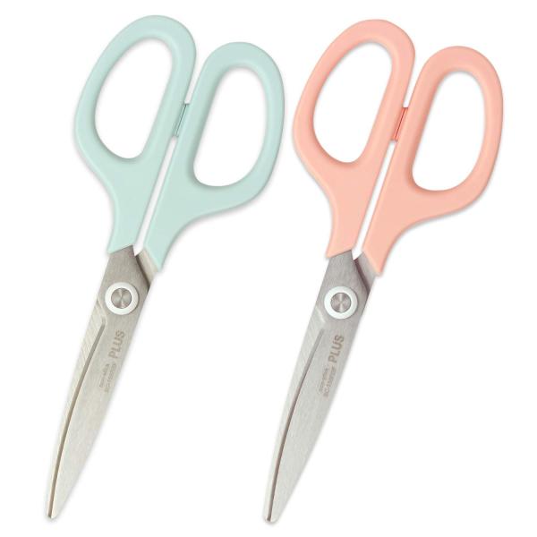 プラス はさみ フィットカットカーブ スマート ブルー ピンク SC-155RSF 35-233 +...