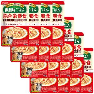 いなば 低脂肪ごはん とりささみ＆ビーフ 50g×16個セット