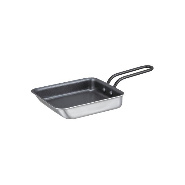 シービージャパン 卵焼き フライパン 12×14cm IH対応 ふっ素コーティング 二層鋼 ミニ玉子...