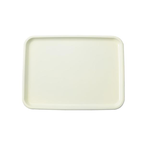 アサヒ興洋 トレー 抗菌 長方形 ホワイト 36cm すべり止め加工 おしゃれ お盆 1枚入