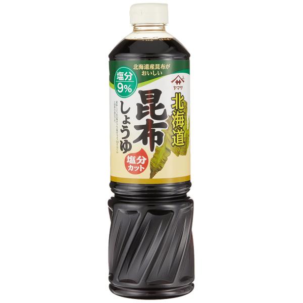 ヤマサ 北海道昆布醤油塩分カット 1000ml