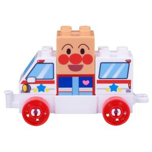 [バンダイ(BANDAI)] Blocklabo ブロックラボ つながる！ひろがる！のりものブロックシリーズアンパンマンときゅうきゅうしゃ それいけ