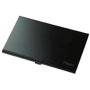 Digio2 メモリーカードケース アルミ SDカード 3枚収納 ブラック Z2937