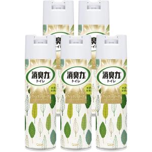 消臭力 [まとめ買い] トイレ用 スプレー 北欧 フィンランドリーフ 365mL×5個 トイレの消臭力スプレー トイレ 消臭剤 消臭 芳香剤 消臭ス