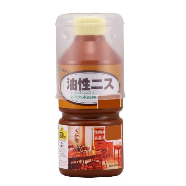 和信ペイント 油性ニス 高耐久・木質感生かした高級仕上げ ケヤキ 270ml