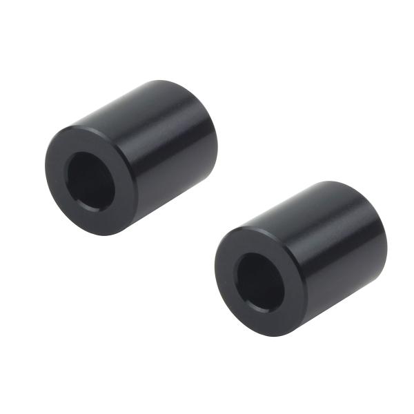 ポッシュフェイス(POSH FAITH) バイク用品 アルミユニバーサルカラー ブラック (内径6m...