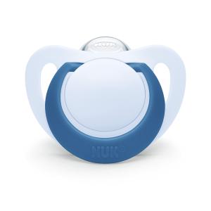 NUK ヌーク おしゃぶりスター(消毒ケース付き) 18-24カ月用/ブルー OCNK2175636
