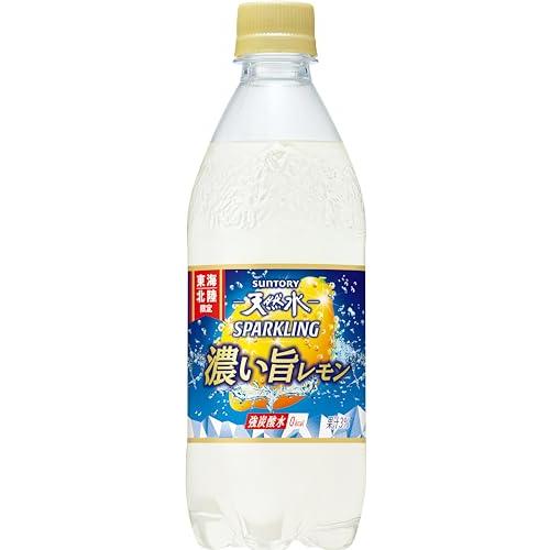 [炭酸水] サントリー 天然水スパークリング濃い旨レモン(東海・北陸限定)500ml×24本