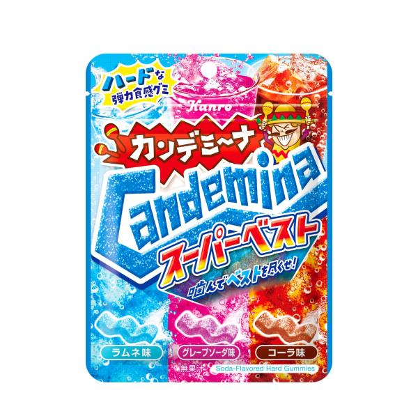 カンロ カンデミーナグミスーパーベスト 72g×6個