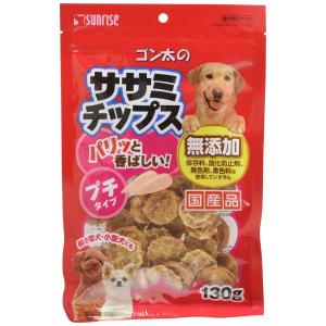 ゴン太 ゴン太のササミチップス プチタイプ 130gの商品画像