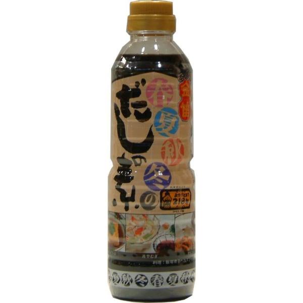 創健社 笛木醤油 金笛春夏秋冬だしの素 500ml