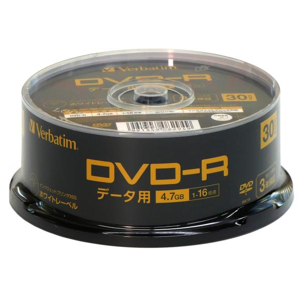 バーベイタム(Verbatim) Verbatim バーベイタム 1回記録用 DVD-R 4.7GB...