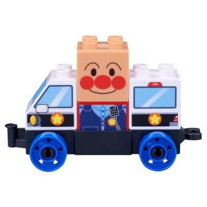 [バンダイ(BANDAI)] Blocklabo ブロックラボ つながる！ひろがる！のりものブロックシリーズアンパンマンとパトロールカー それいけ！