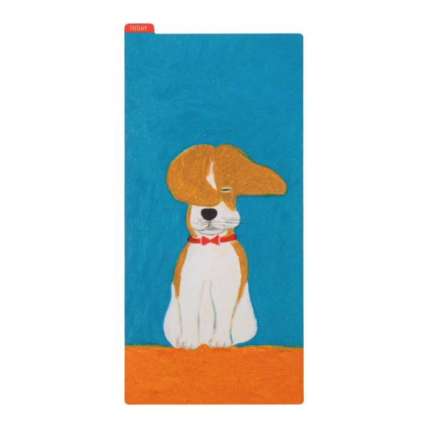 ほぼ日手帳 柴田ケイコ/ほぼ日の下敷き 待て！の時に風か吹いて weeksサイズ用 手帳アクセサリー