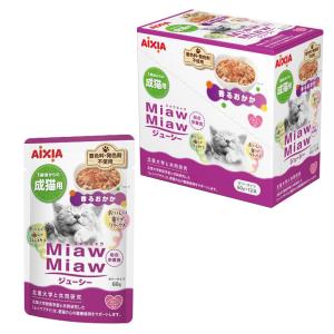 ミャウミャウ (MiawMiaw) ジューシー 香るおかか 60g×12個セット