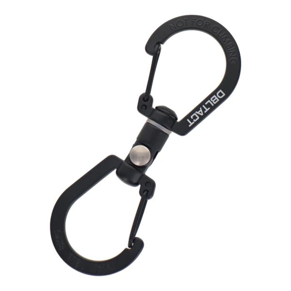 三共コーポレーション DBLTACT S型ユニバーサルカラビナ 80mm ブラック DT-KSU-8...