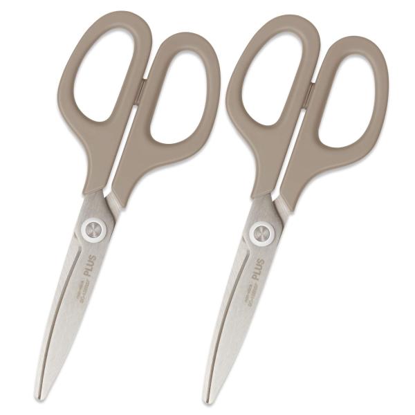 プラス はさみ フィットカットカーブ スマート アッシュブラウン SC-155RSF 35-232×...