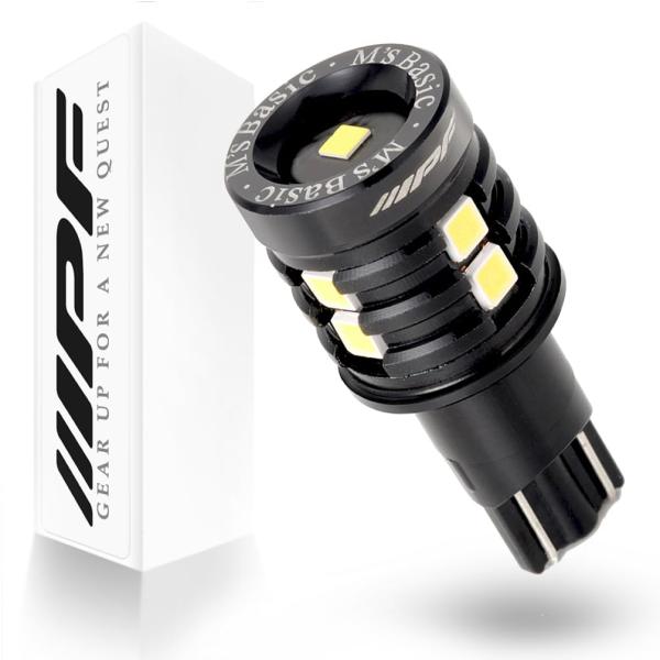 M's Basic by IPF バックランプ LED 車用 T16 1200lm 6500K ホワ...