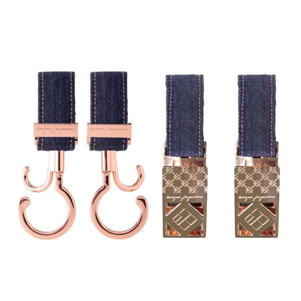 e.x.p.japon(イー・エクス・ピー・ジャポン) 2点セット360度回転式バギーフック&amp;ブラン...