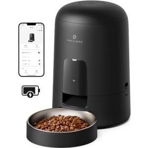 PETLIBRO AIR WiFi 自動給餌器 猫 コードレス式 自動餌やり機 スマホ遠隔操作 餌遣り機 無制限置き場所 2WAY給電 充電式