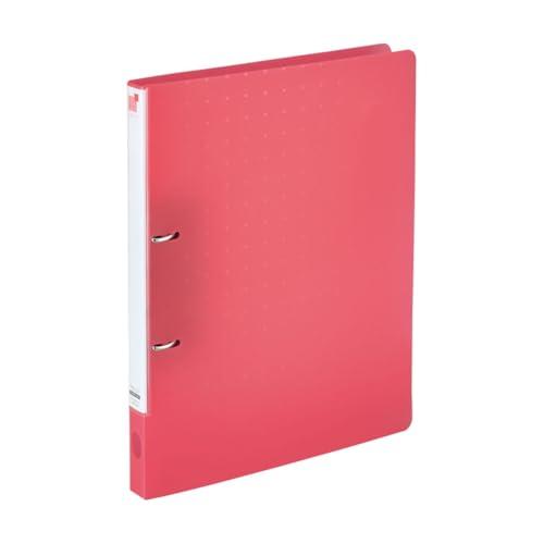 リヒトラブ CUBE FIZZ リングファイル ツイストリング スマートスリム A4 ピンク F70...