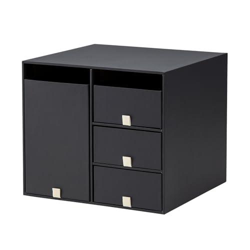 プラス デスクオーガナイザー 小物入れ 収納ボックス 収納ケース 引き出し 化粧品 リビングポスト ...