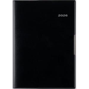 232 フェルテ2 手帳 高橋書店 2026年版 黒 ウィークリー B6判
