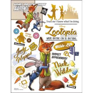 やのまん(Yanoman) 【日本製】300ピース ジグソーパズル プチプチライトシリーズ ディズニー カラフル・ゴールド ズートピア 42-1