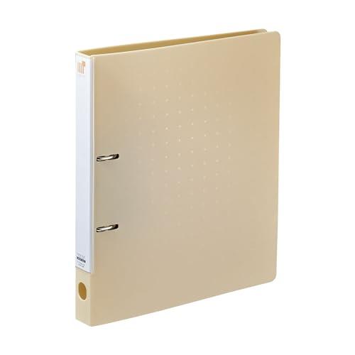 リヒトラブ CUBE FIZZ リングファイル ツイストリング スマートスリム A4 ベージュ F7...