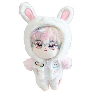猫耳サイバーパンクジャージ【10cm用】パープル ぬい服 [並行輸入品