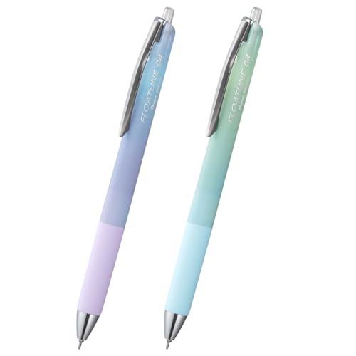 ぺんてる 油性 ボールペン フローチューン 限定 0.4mm 黒 2本 AMZ-BZN204DST1