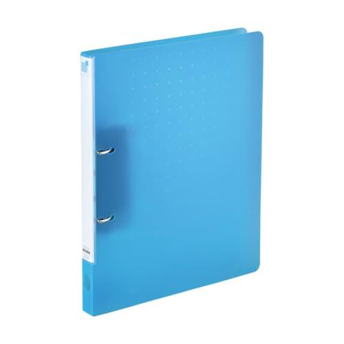 リヒトラブ CUBE FIZZ リングファイル ツイストリング スマートスリム A4 ブルー F70...