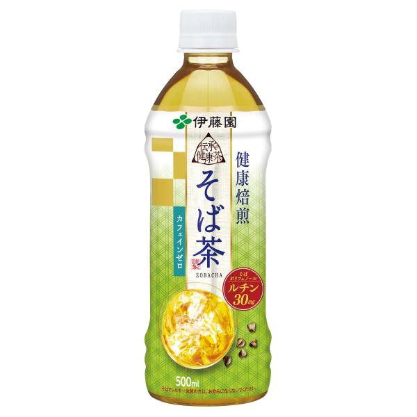 伊藤園 伝承の健康茶 そば茶 500ml×24本