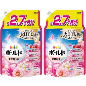 Bold ボールド 洗濯洗剤 液体 プレミアムブロッサム 詰め替え 1950g×2袋