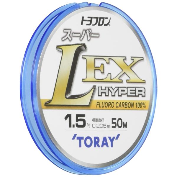 東レ(TORAY) ライン トヨフロン スーパーL EXハイパー 1.5号 50m 透明