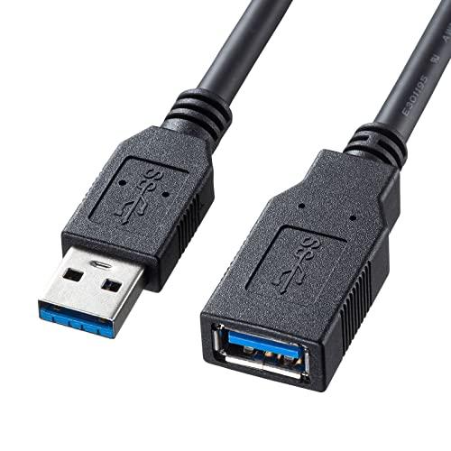 サンワサプライ(Sanwa Supply) USB3.0延長ケーブル(ブラック・0.5m) KU30...